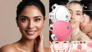 Masajeador facial de microcorriente — piel más firme y luminosa desde casa