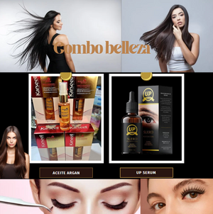 Combo cabello brillante: Aceite de Argán Karseell + Sérum reparador