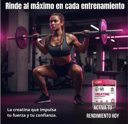 Creatina para mujeres — más fuerza y resistencia desde la primera semana