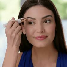 Depiladora eléctrica de cejas — resultado perfecto sin dolor ni irritación