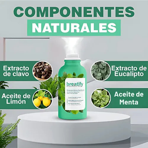 Combo desodorante + spray bucal — protección completa contra el mal olor todo el día