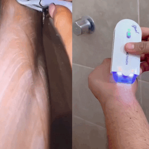 Depiladora corporal recargable — depilación suave, rápida y sin dolor en casa
