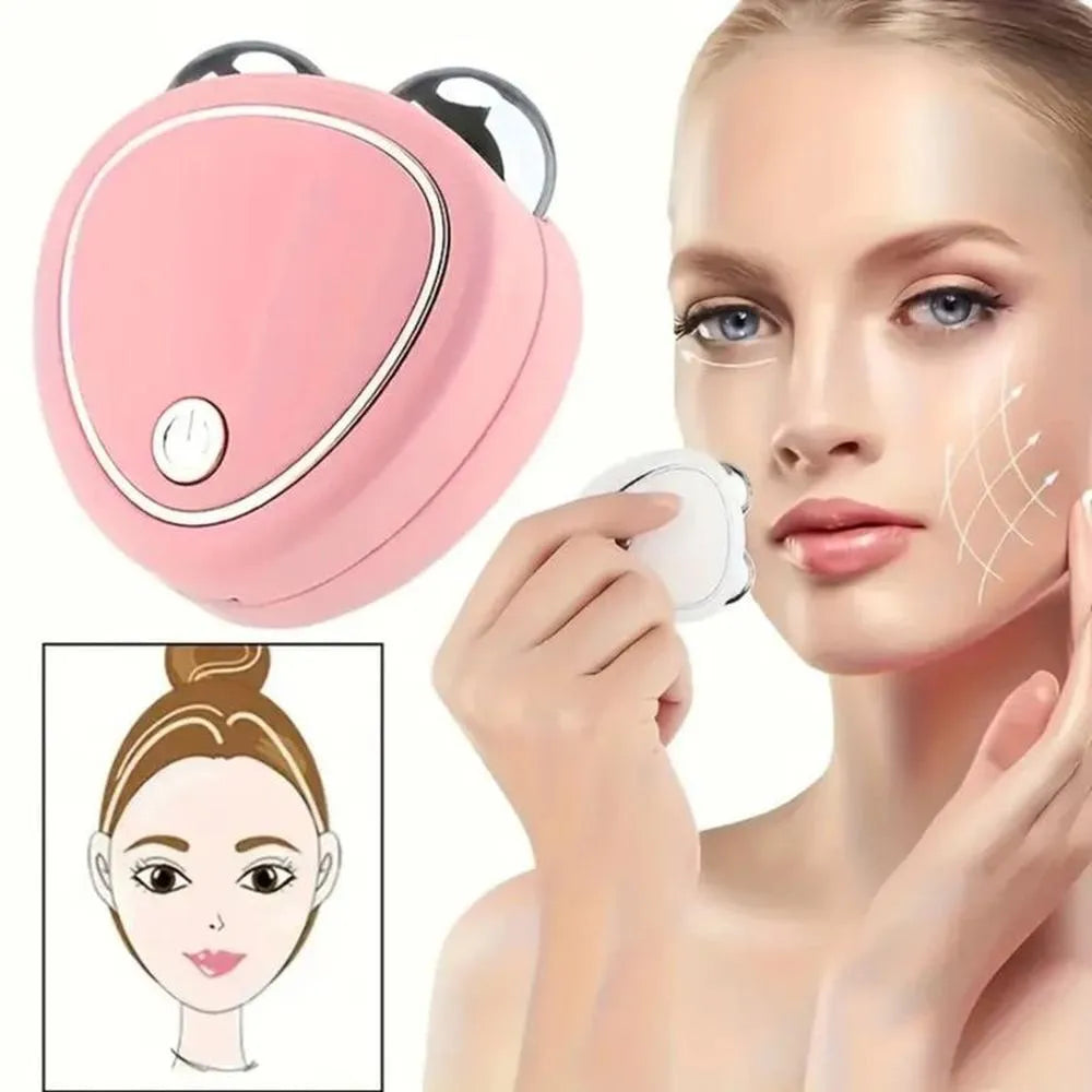 Masajeador facial de microcorriente — piel más firme y luminosa desde casa