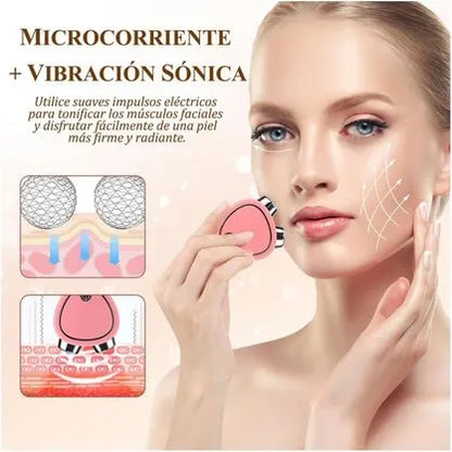 Masajeador facial de microcorriente — piel más firme y luminosa desde casa